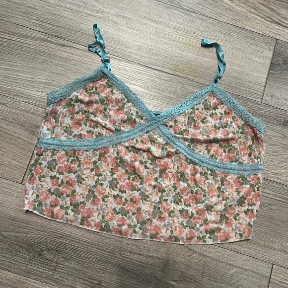 Wild Fable plus size floral tank top - Picture 1 of 5